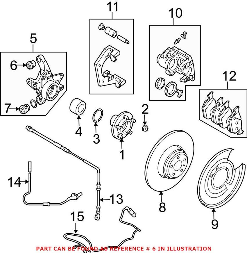 Land Rover Ball Joint - Rear RHF000260